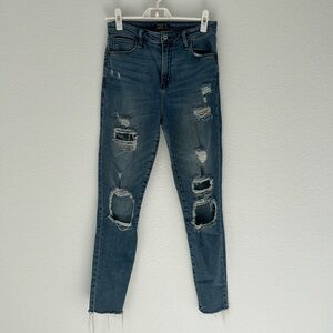 Abercrombie Simone high rise super skinny jeans
